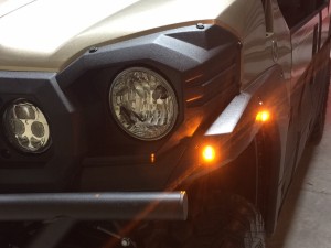 Kawasaki Mule Pro Toggle Switches LED Turn Signal Kit
