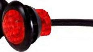 SM 3/4" LED light red