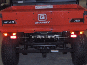 Gravely Atlas JSV LED Turn Signal Kit #105