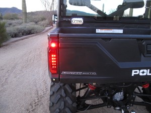 Polaris Ranger LED Turn Signal Kit Street Legal.